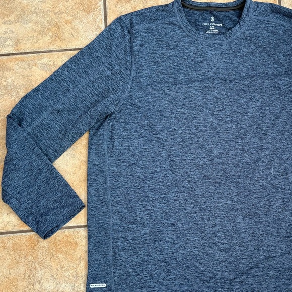 Free Country Spacedye Crewneck Made of Recycled Fabric (XL) Moisture-Wicking - Picture 2 of 6